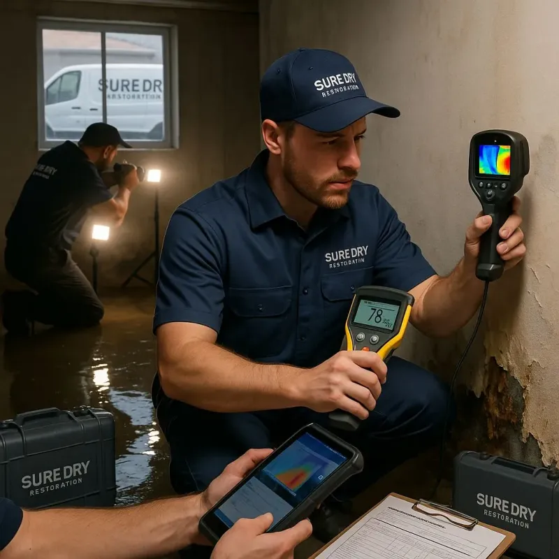Initial Assessment and Documentation process in Redland, TX